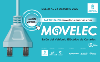 El Cabildo de Gran Canaria promueve Movelec 2020, el primer Salón Virtual del Vehículo Eléctrico de Canarias del 21 al 24 de octubre