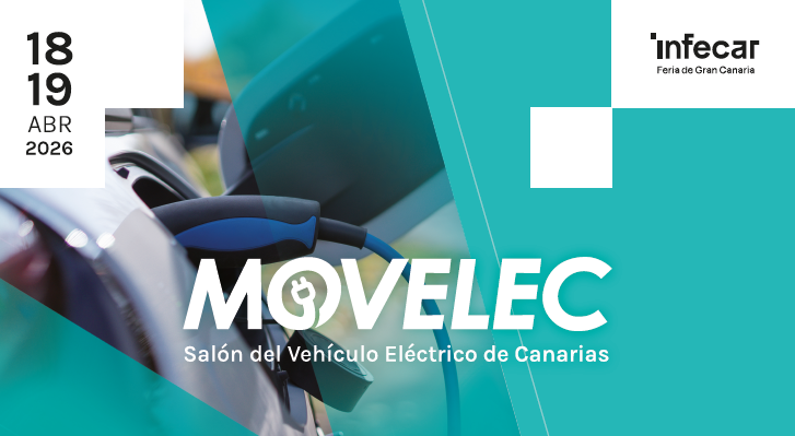 Movelec invita a la ciudadanía a descubrir la movilidad eléctrica los días 18 y 19 de abril en el Recinto Ferial de Agüimes